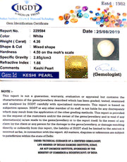 4.78 Ratti Natural Keshi Pearl